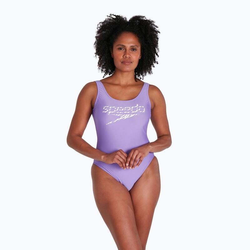 Costume intero da donna Speedo Logo Deep U-Back