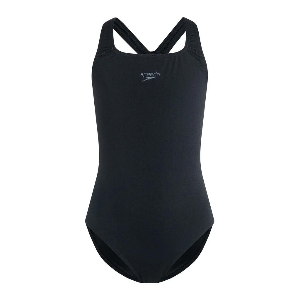 Girls Medalist Endurance+ One Piece Swimsuit (Black)
