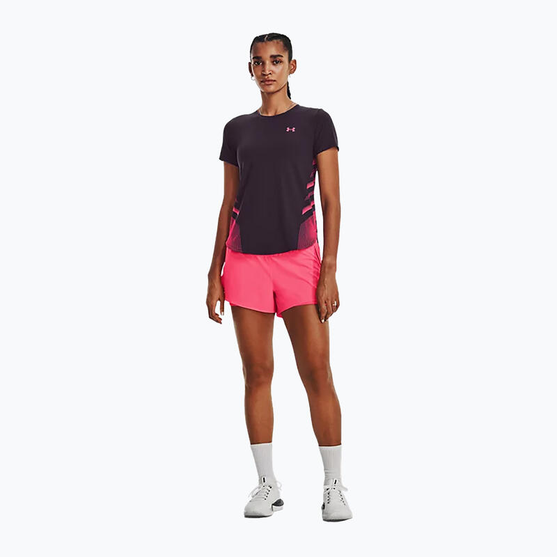 T-shirt de course à pied Under Armour Iso-Chill Laser II pour femmes