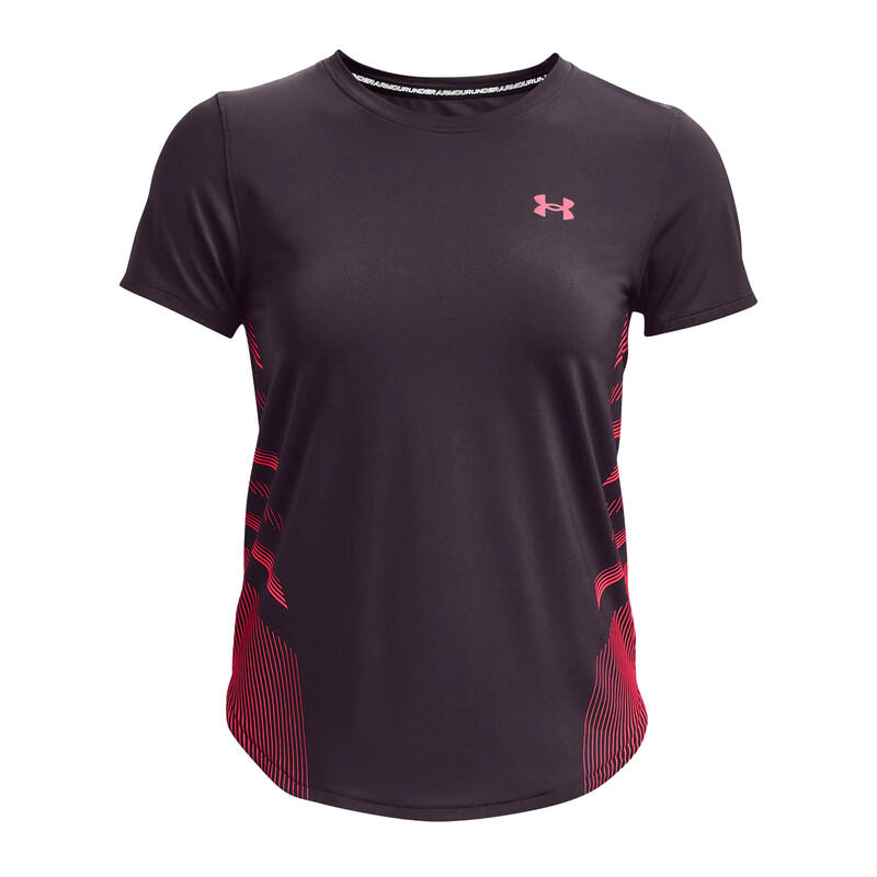 Under Armour Iso-Chill Laser II hardloop-T-shirt voor dames