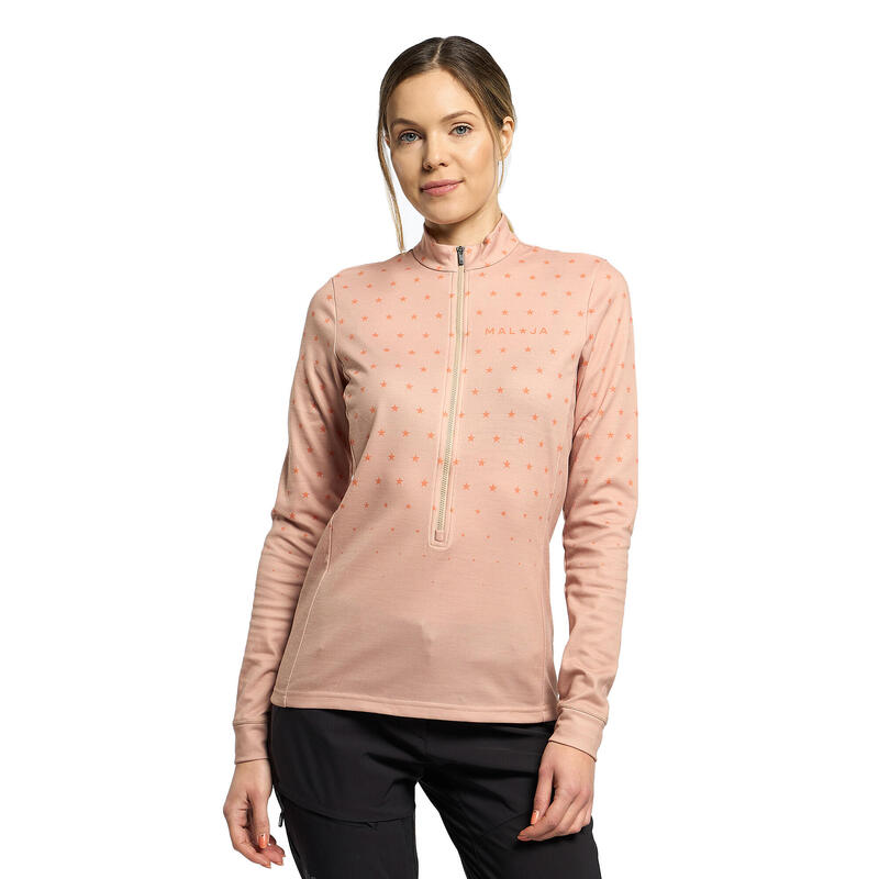 Bluza narciarska damska Maloja Copper