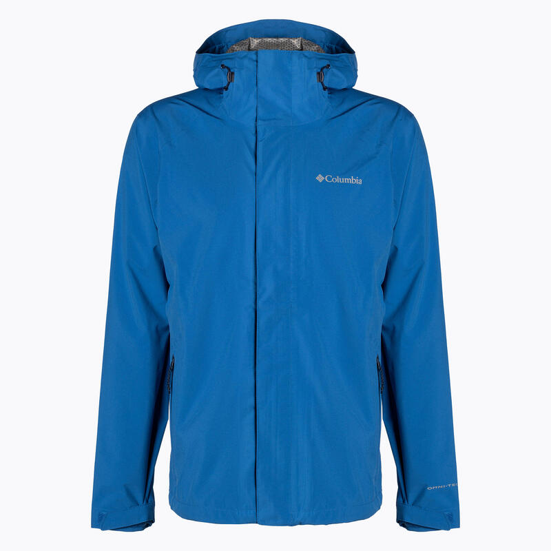 Chaqueta de lluvia para hombres Columbia Earth Explorer