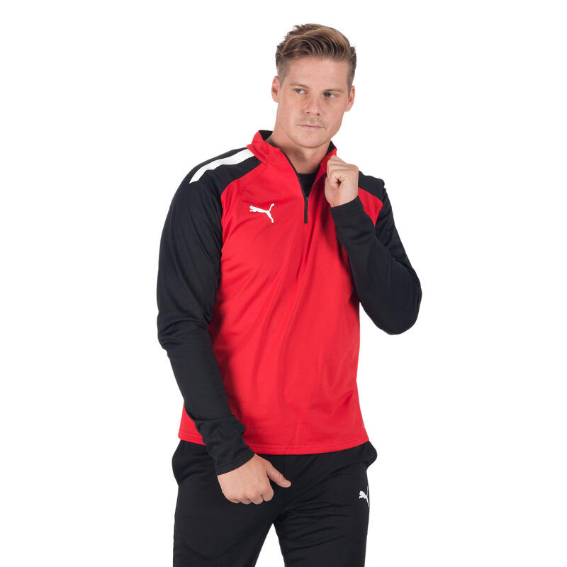 PUMA Teamliga 1/4 Zip Top Football Sweatshirt