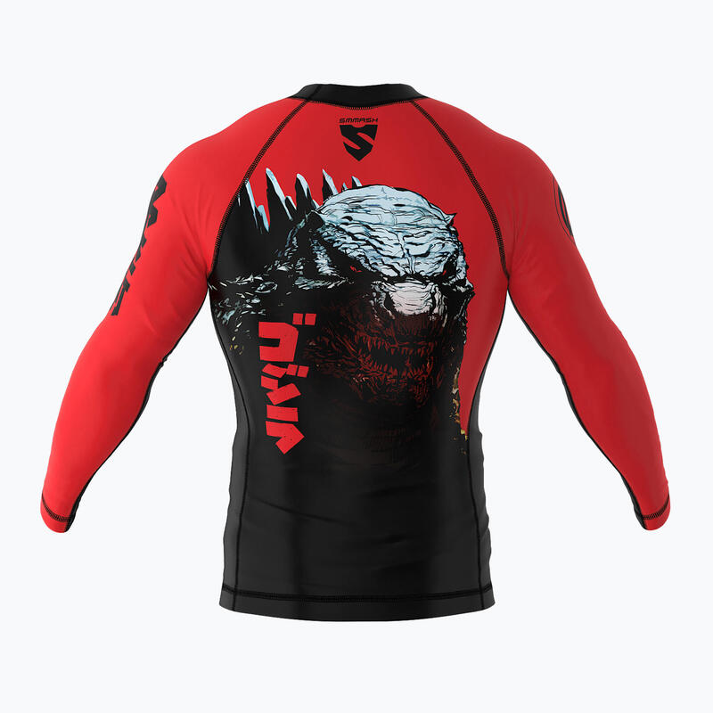 Rashguard a maniche lunghe da uomo SMMASH Zilla