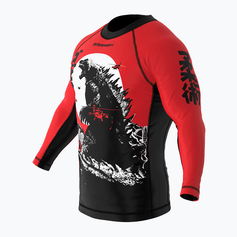 Rashguard a maniche lunghe da uomo SMMASH Zilla