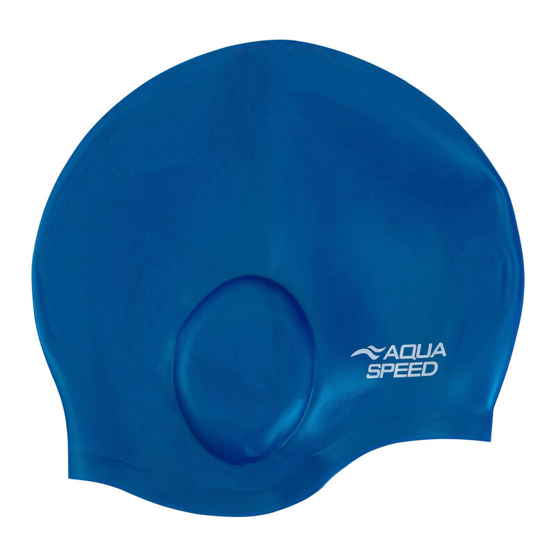 AQUA-SPEED Ear Cap 01 bleu 128 OS bonnet de bain