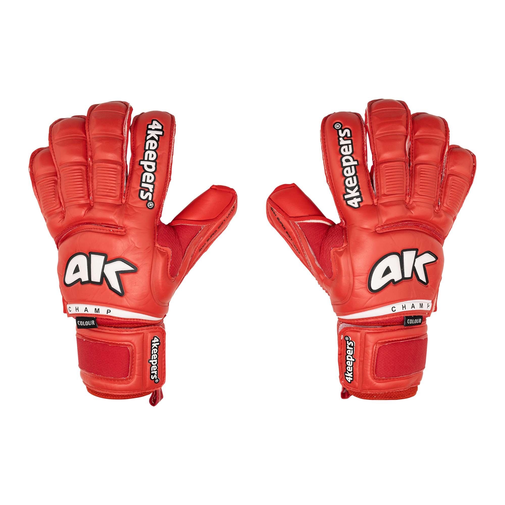 Rękawice bramkarskie dziecięce 4Keepers Champ Colour Red VI RF2G 1/6