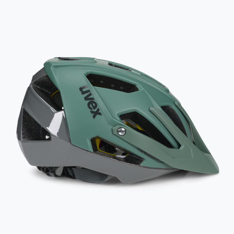 MTB UVEX Quatro Cicicleta Casco Mips Matte Green