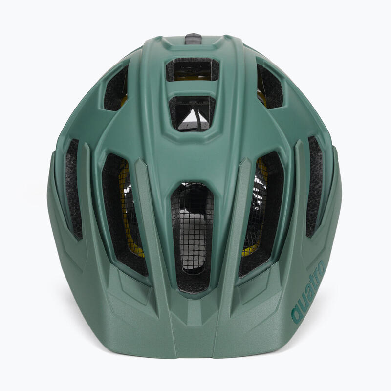 MTB UVEX Quatro Cicicleta Casco Mips Matte Green