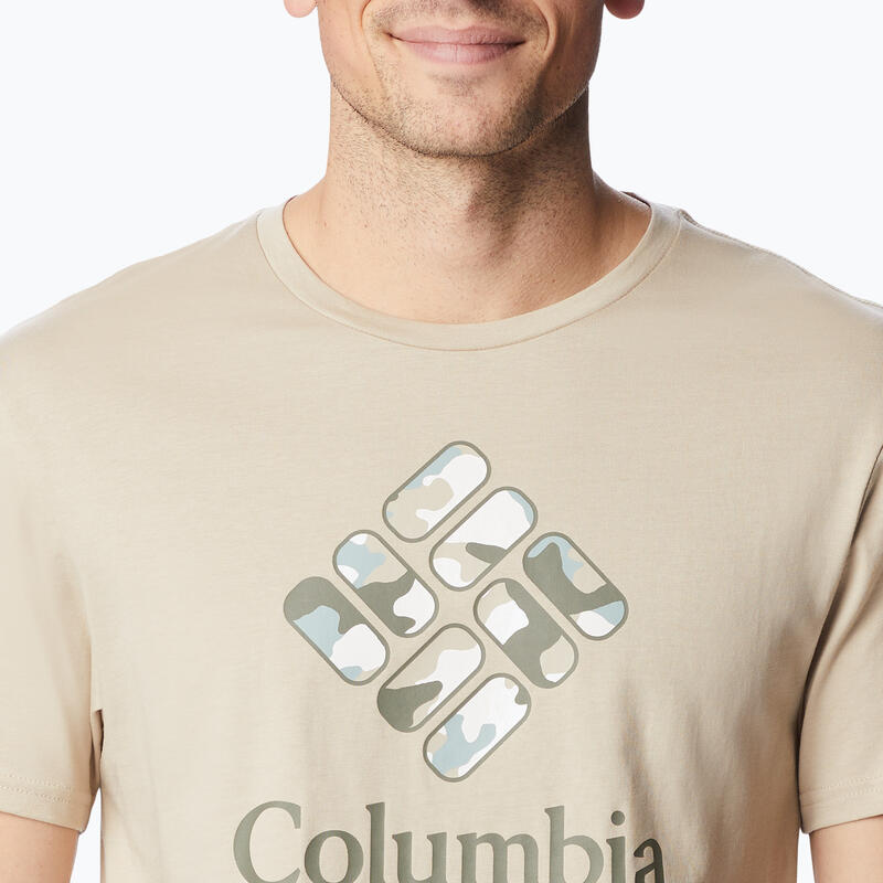 Trekking masculino t -shirt Columbia Rapid Ridge Graphic