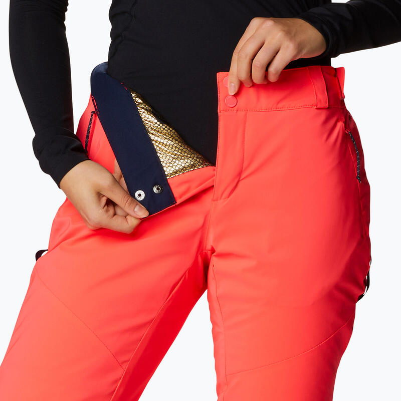 Pantaloni da sci da donna Columbia Backslope II isolati