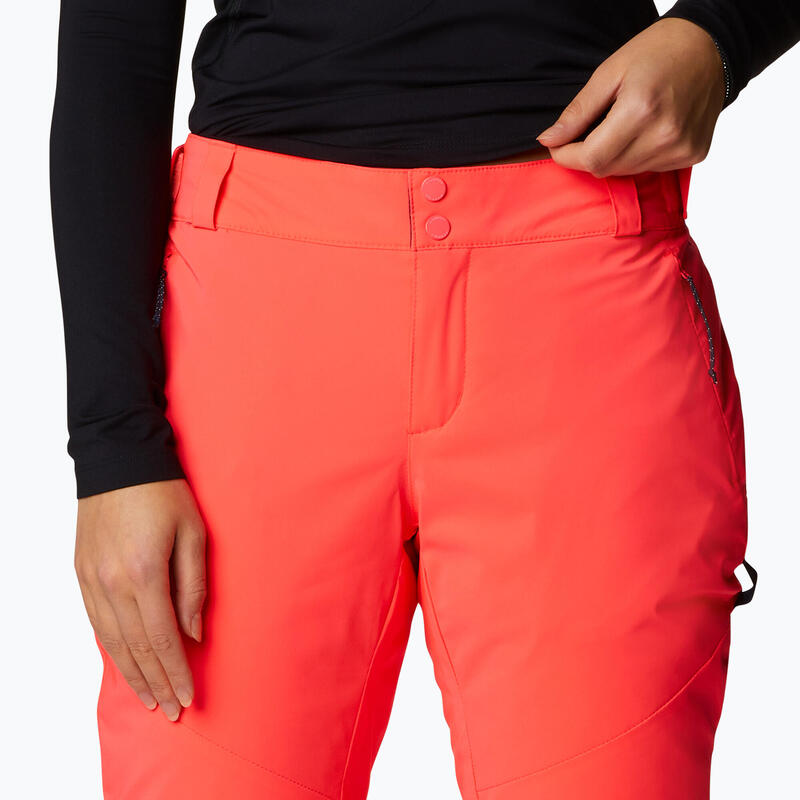 Geaca de schi Backslope II Insulated Pant - rosu femei