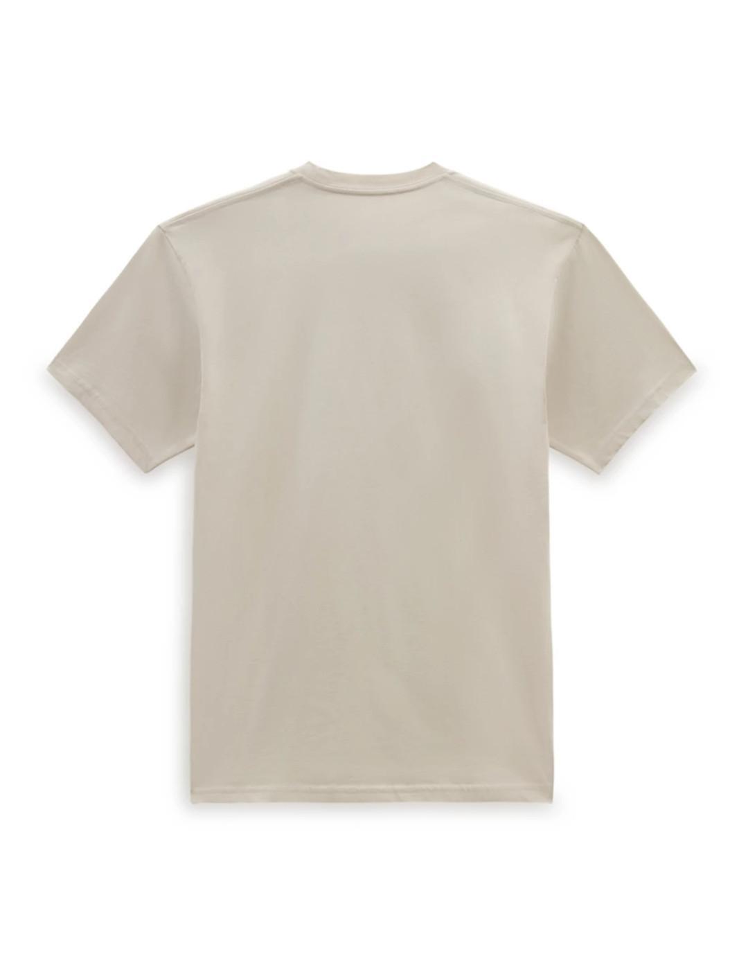 Camisetas para Hombre Vans  Beige 2/3