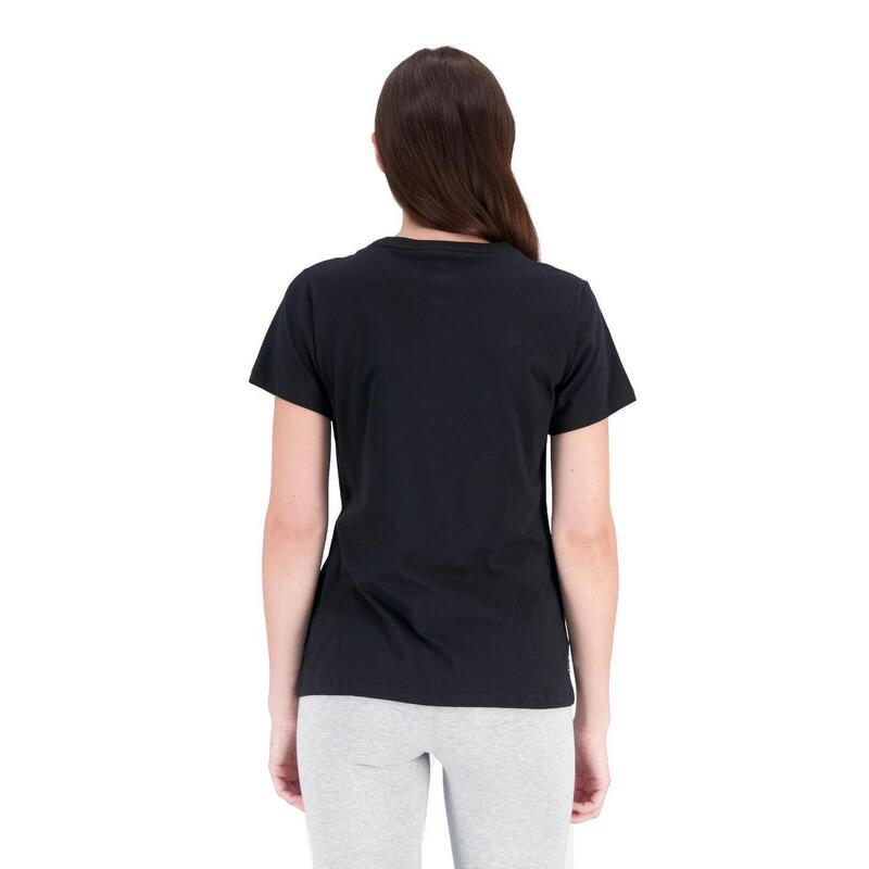 Camiseta de manga corta para Mujer New balance Wt31507 Negro