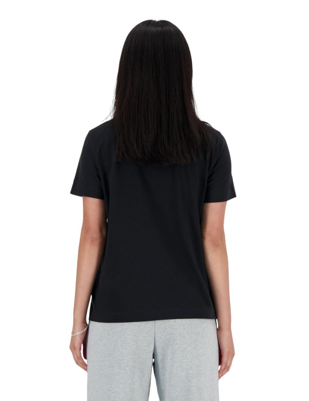 T-shirts pour femme New Balance Noir 2/6