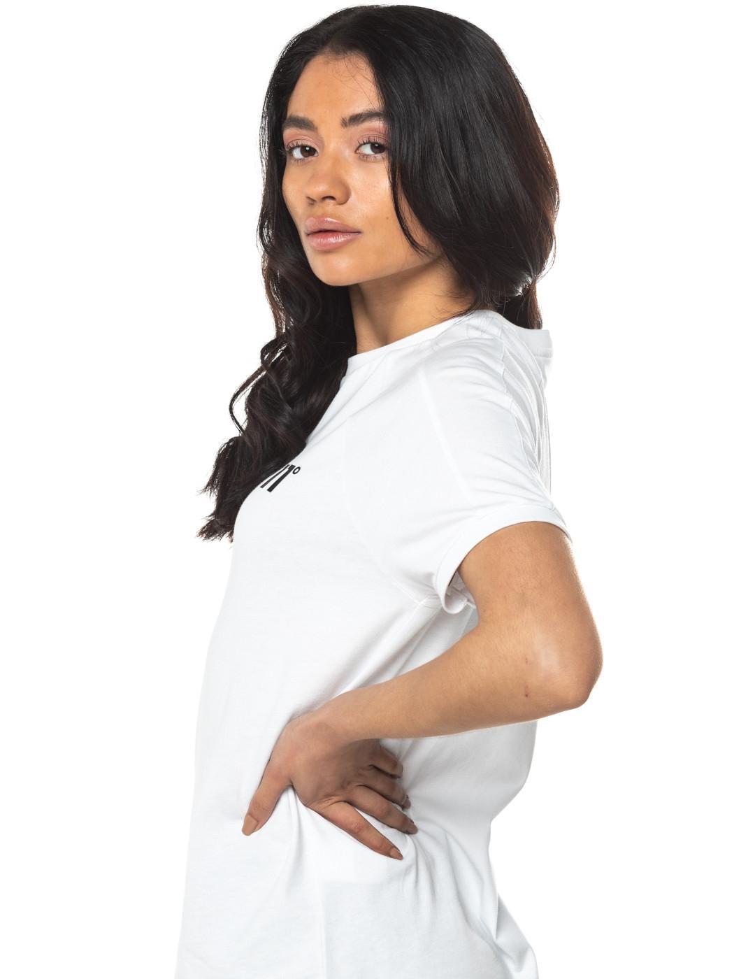 Camiseta para Mujer 11 degrees 11dw142-002 Blanco 4/4
