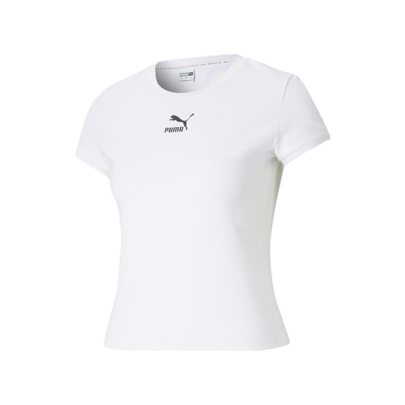 Camisetas para Mujer Puma  Blanco