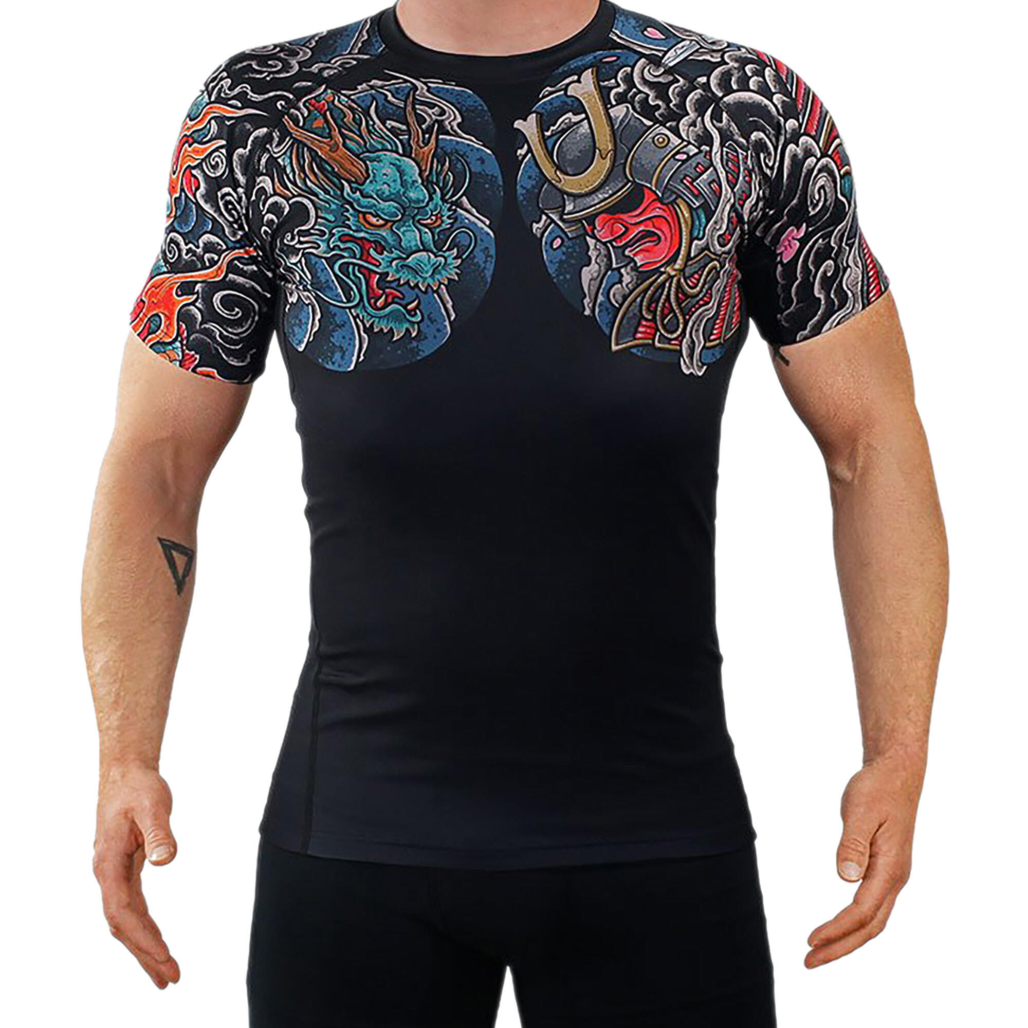 Camiseta de proteção solar de manga curta Ground Game Bushido 3.0 5/5