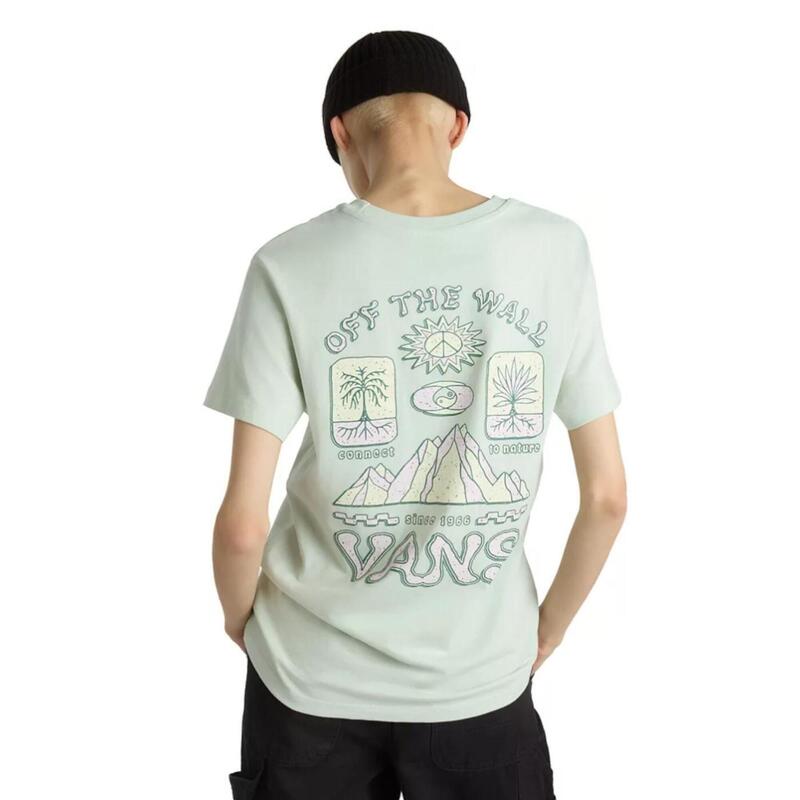 Camisetas para Mujer Vans  Verde