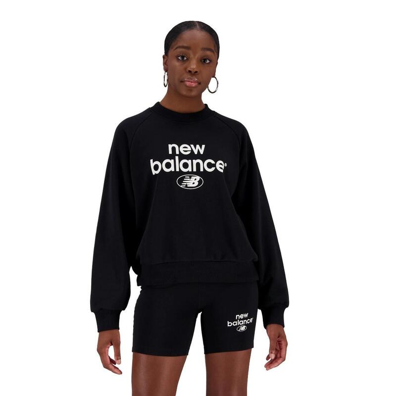 Sudadera para Mujer New balance Wt31521 Negro