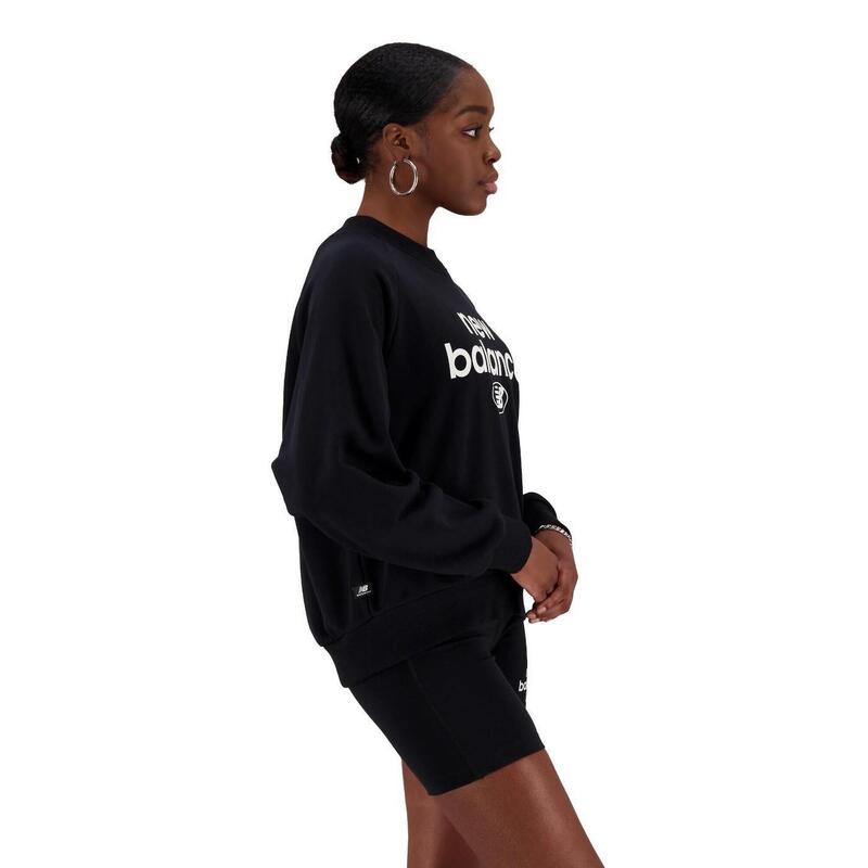 Sudadera para Mujer New balance Wt31521 Negro