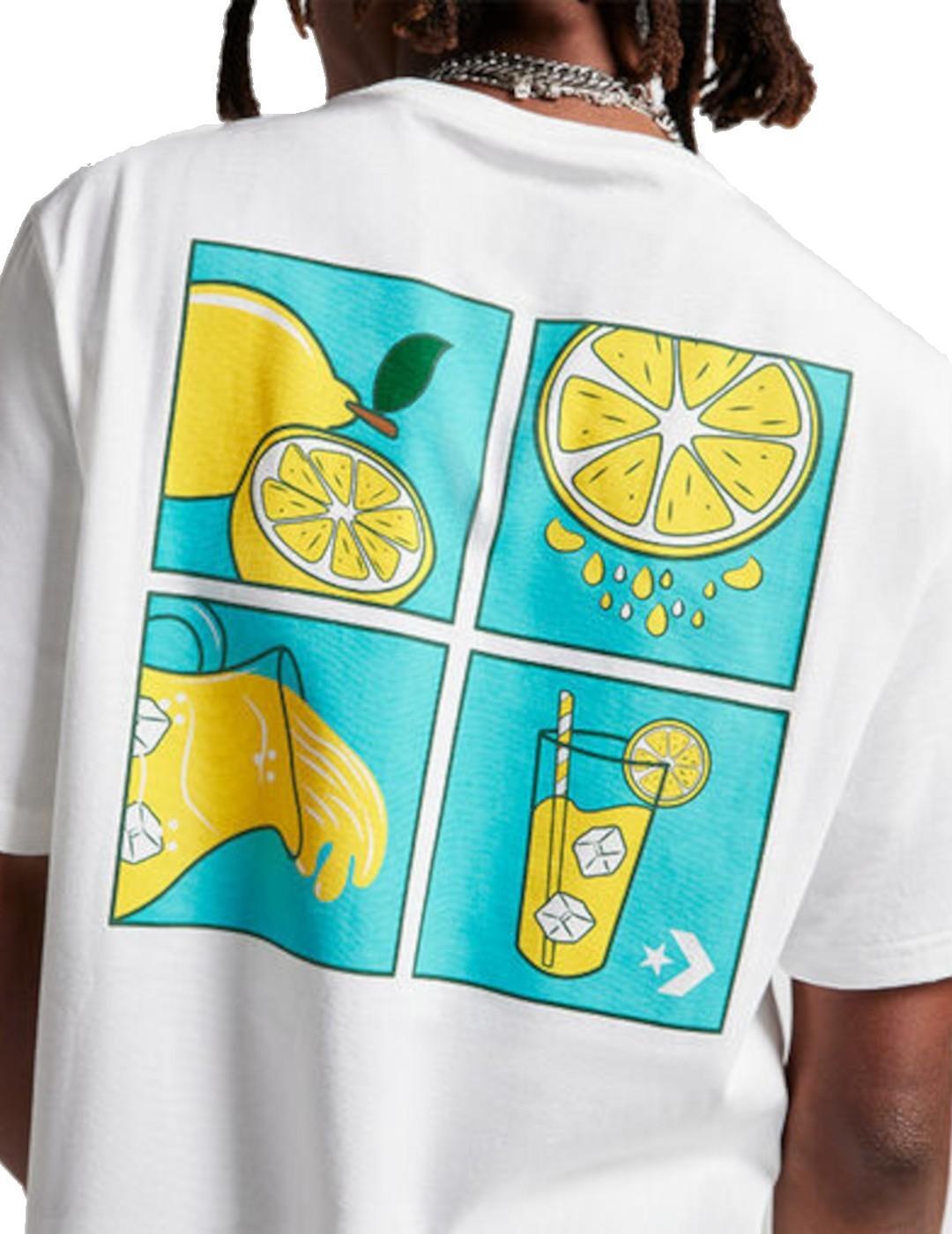 Men's Converse How to Blanco T-shirt 3/3