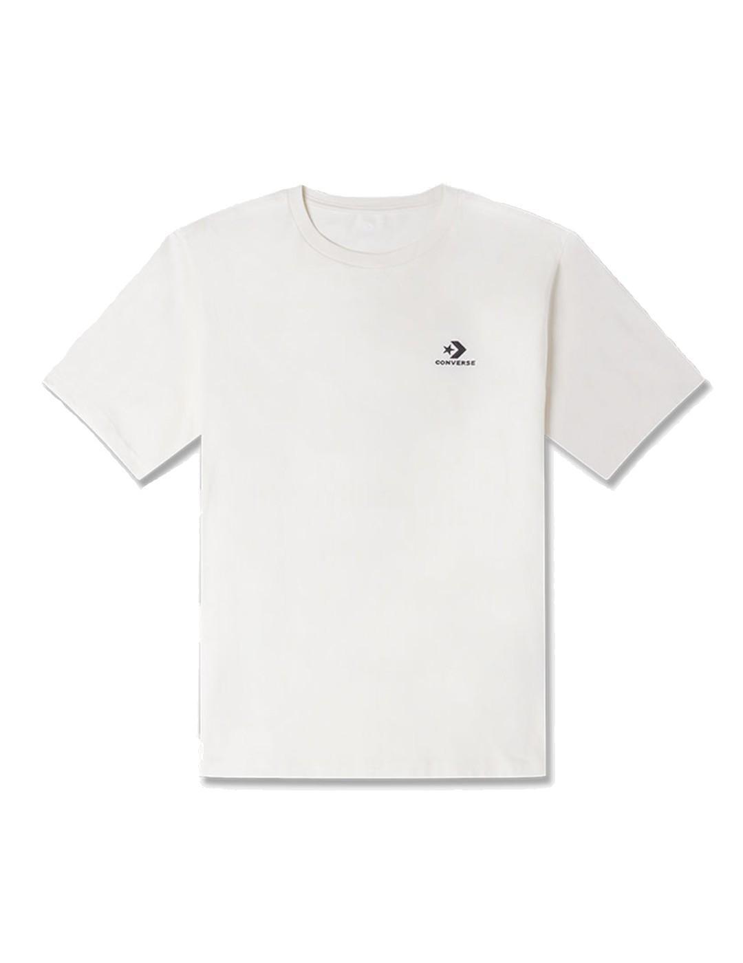 T-shirt pour homme Converse Star chevron Blanc 2/4