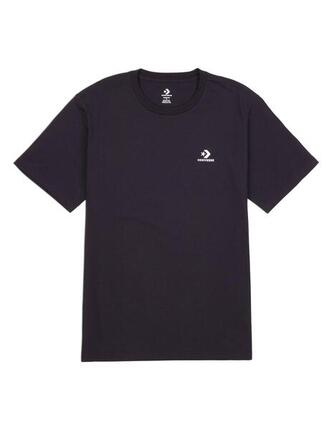 T-shirt Converse go-to brodé blanc.