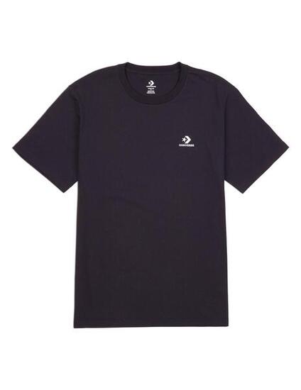 T-shirt Converse go-to brodé blanc.