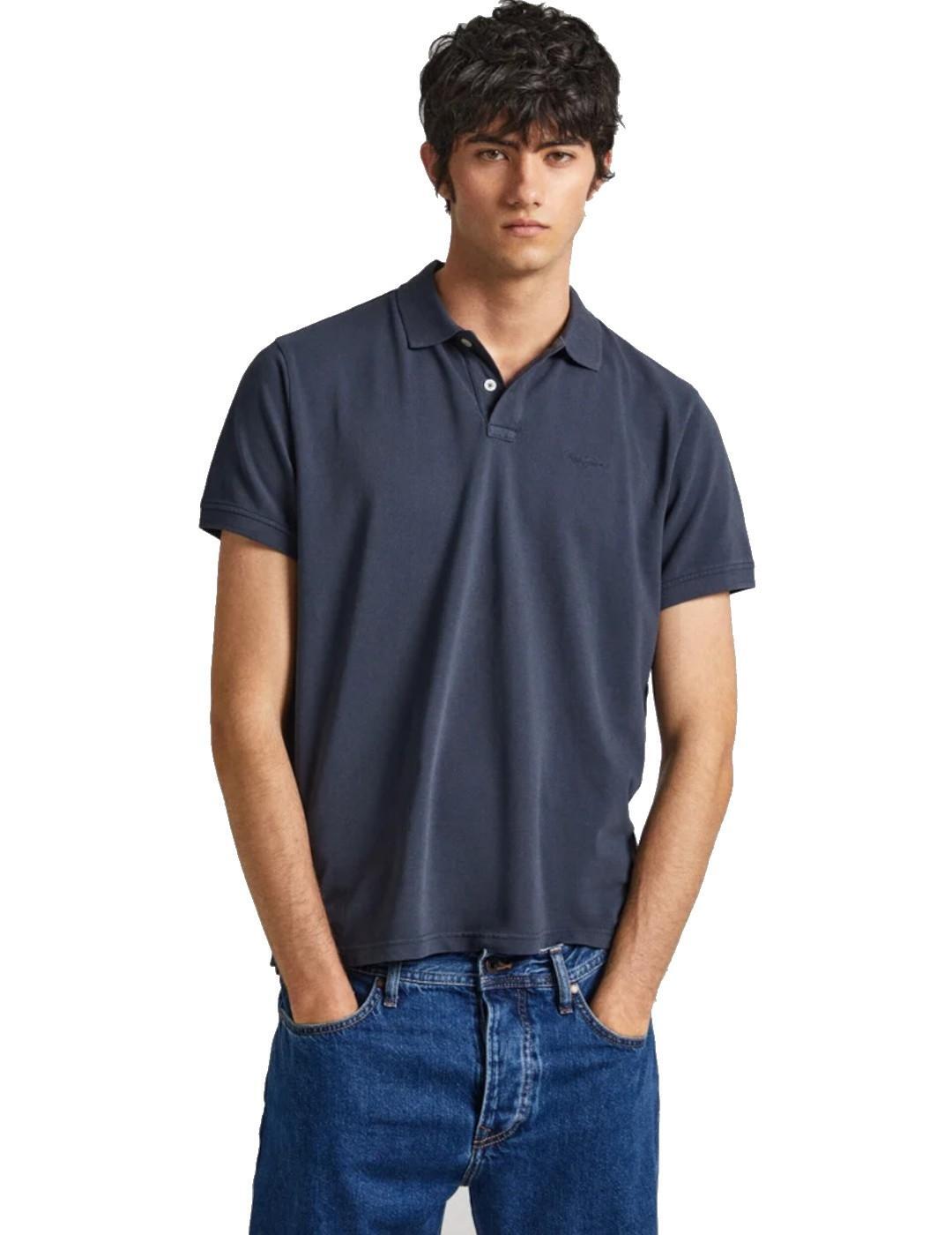 Magliette da uomo Pepe jeans Blu 3/4