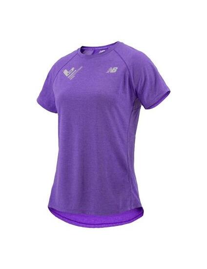 Camisetas para Mujer New balance Morado