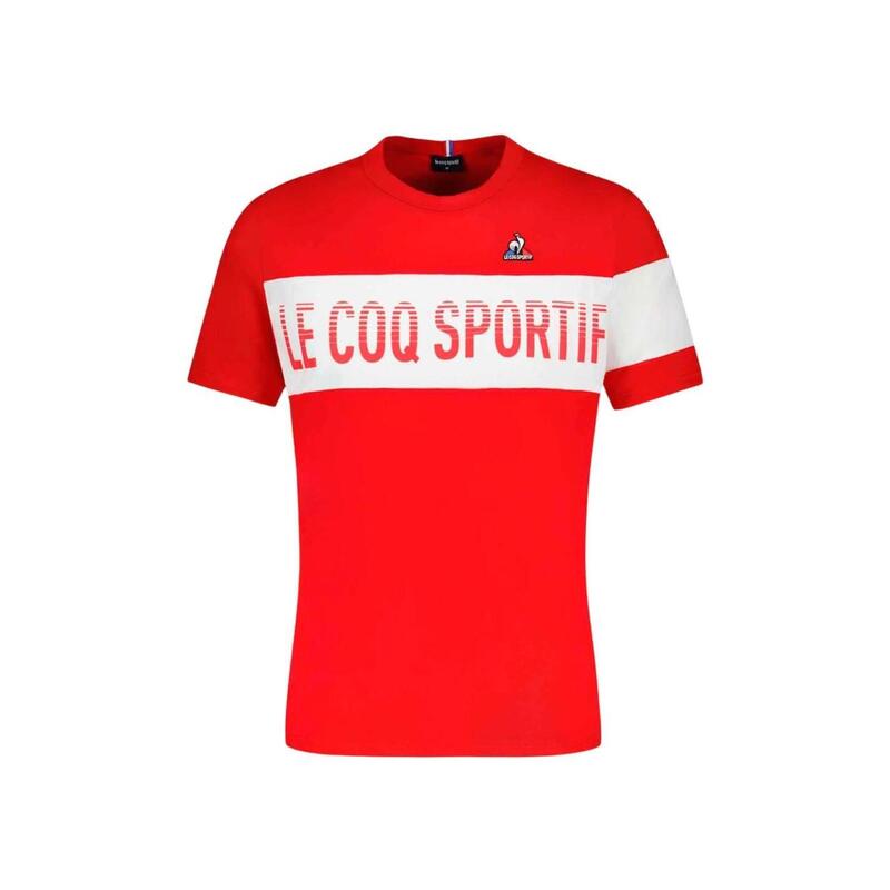 Camiseta para Hombre Le coq sportif Bat essential Rojo