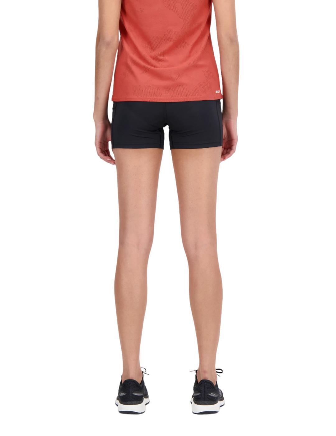 Pantalones cortos para Mujer New balance  Negro 2/4