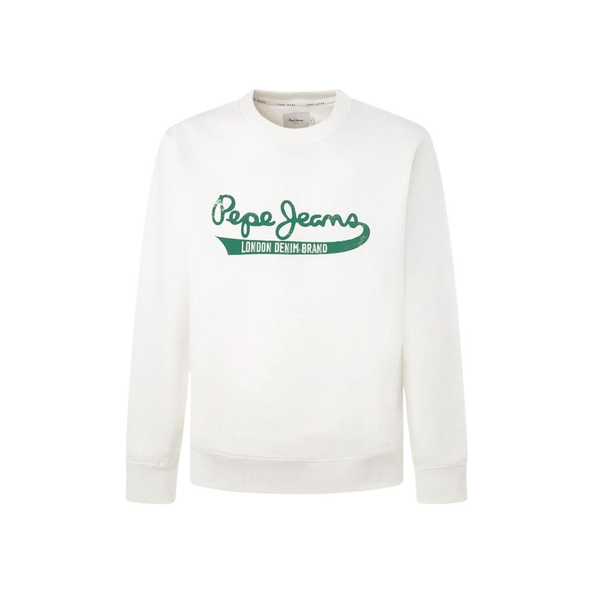 Pepe Jeans - Sweatshirts / Jackets For Men Pepe Jeans White - Sweat-shirt - Blanc - 42 M/l - Decathlon