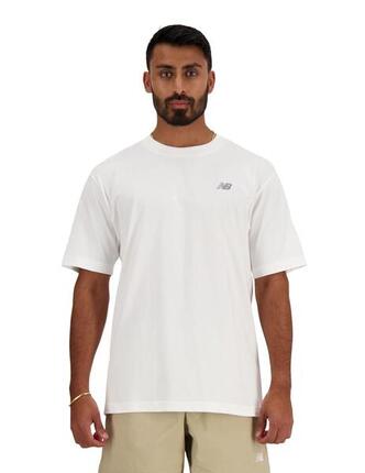 T-shirts pour hommes New Balance Blanc