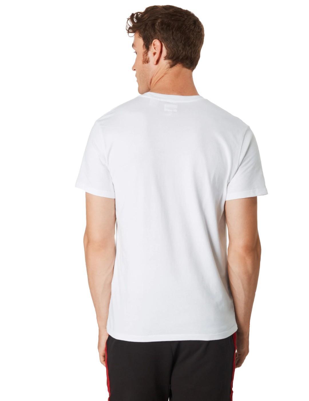 T-shirt pour homme Levis Logo petit Blanc. 3/5