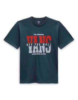 Camisetas para Hombre Vans Azul