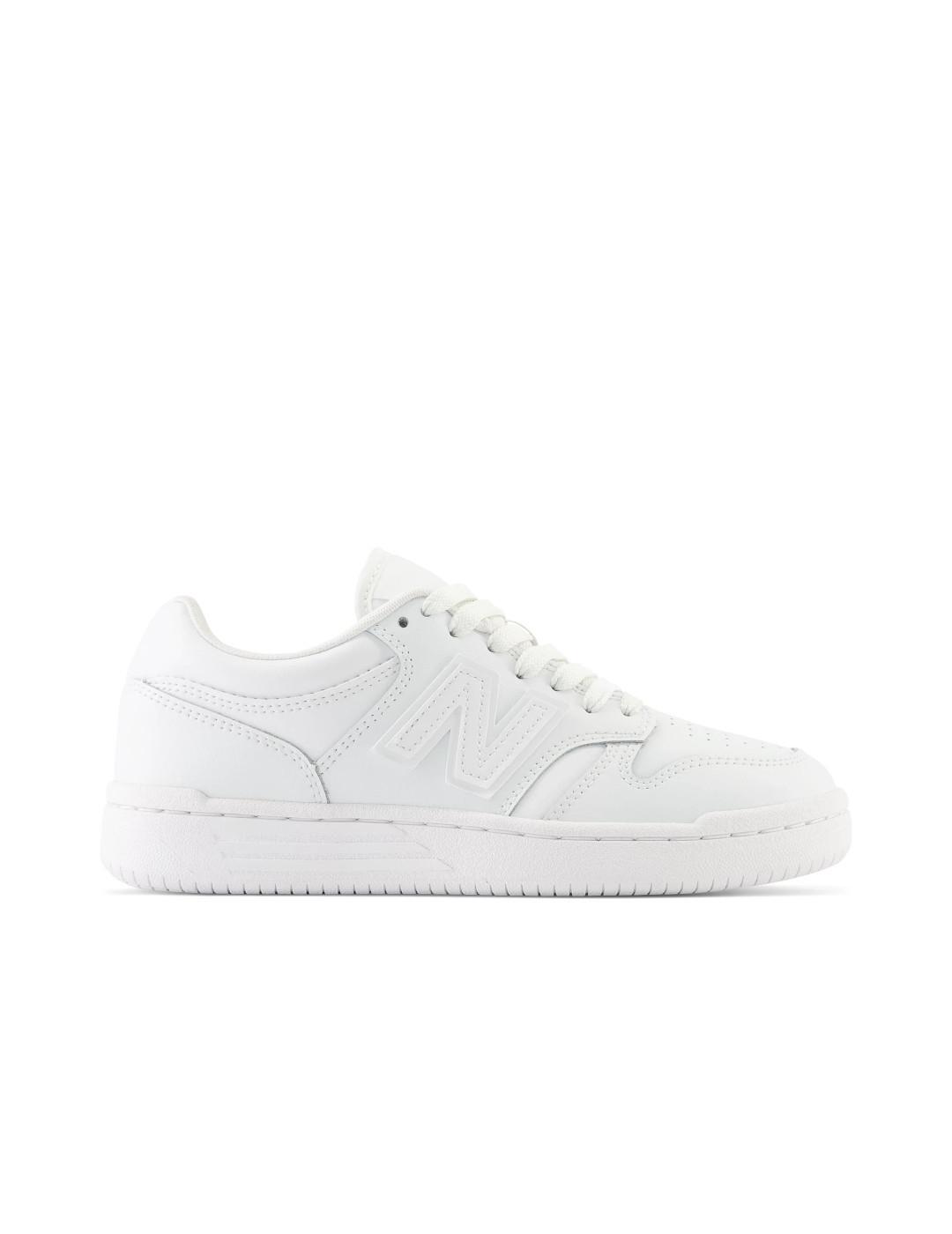 Baskets pour enfant New balance 480 Blanc. 1/7