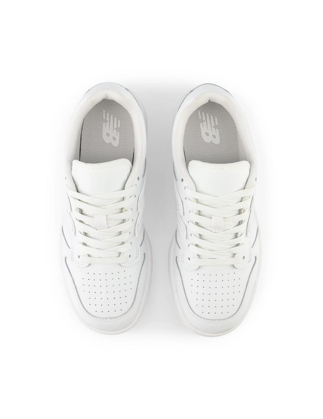 Baskets pour enfant New balance 480 Blanc. 4/7