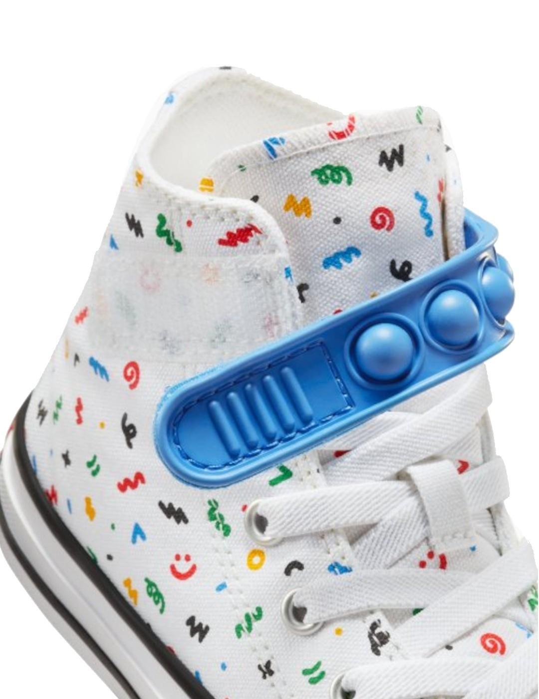 Sneakers pour homme Converse Bubble strap 1v hi Multicolore 4/4