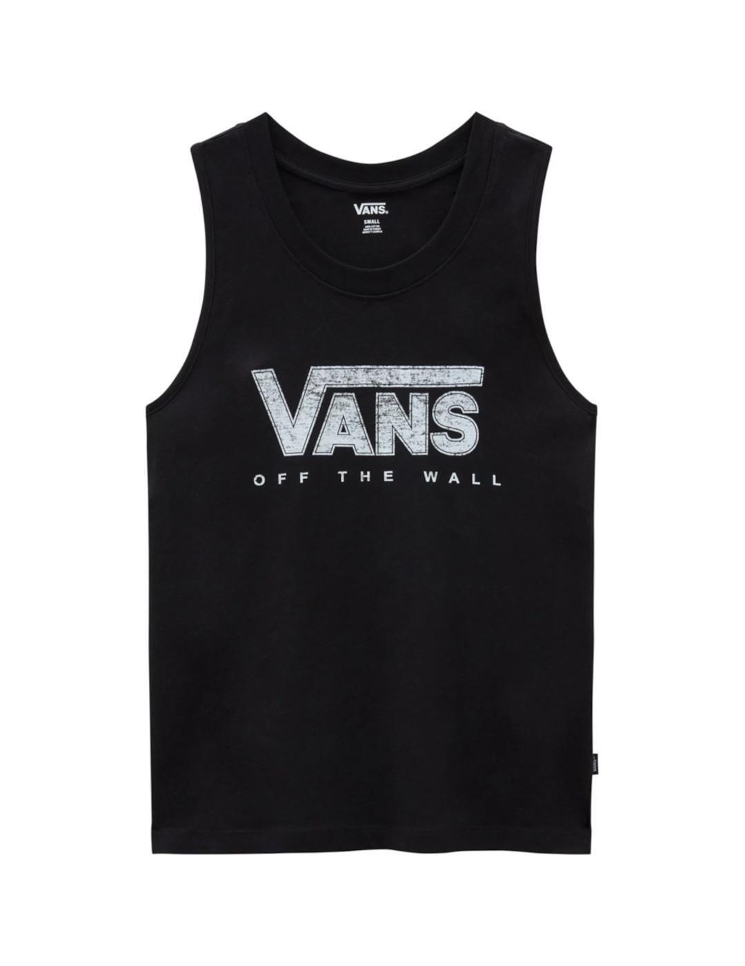 VANS Camiseta para Mujer Vans  Negro