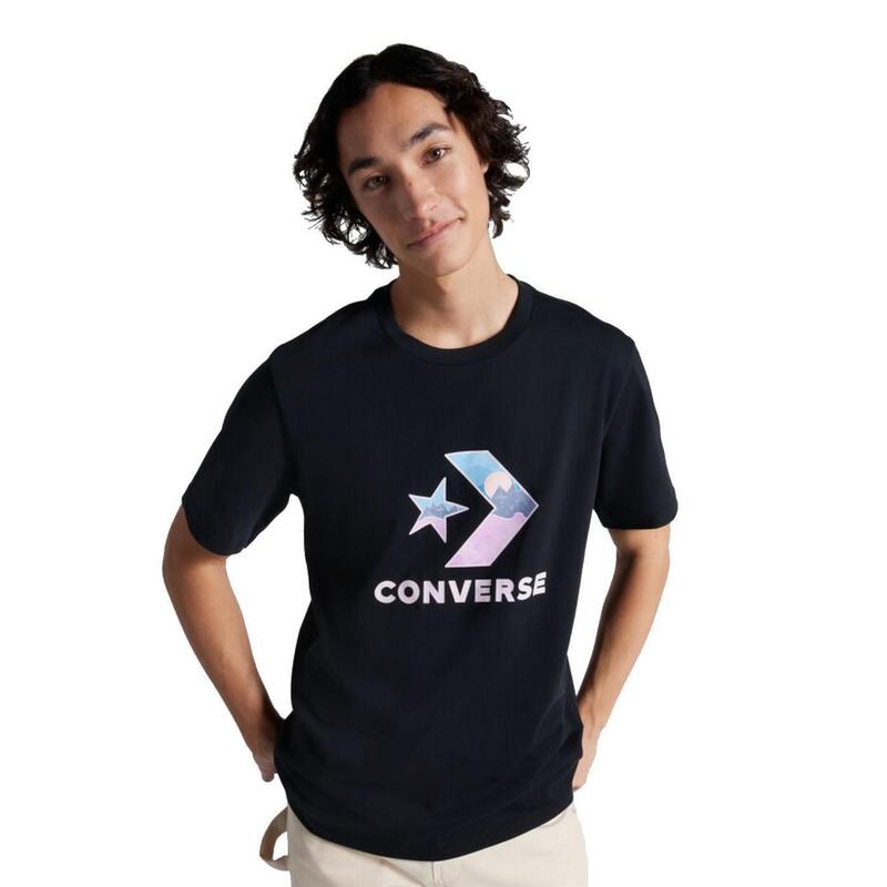 Camisetas para Hombre Converse  Negro