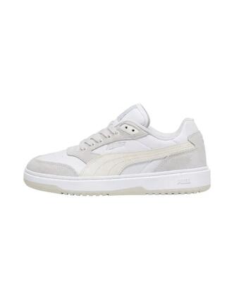 Zapatos PUMA Doublecourt Mujer Blanco/Gris