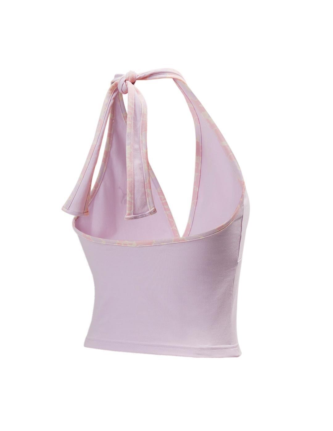 T-shirts Femme Puma Rose 2/6