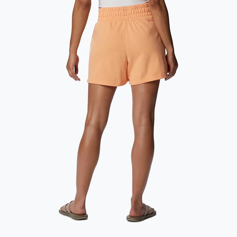 Krótkie Spodenki Turystyczne Damskie Columbia Logo III French Terry Short