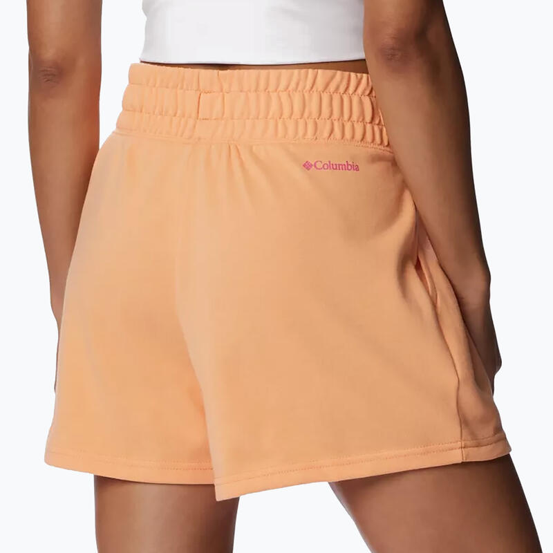 Short de trekking Columbia Logo III French Terry pour femme