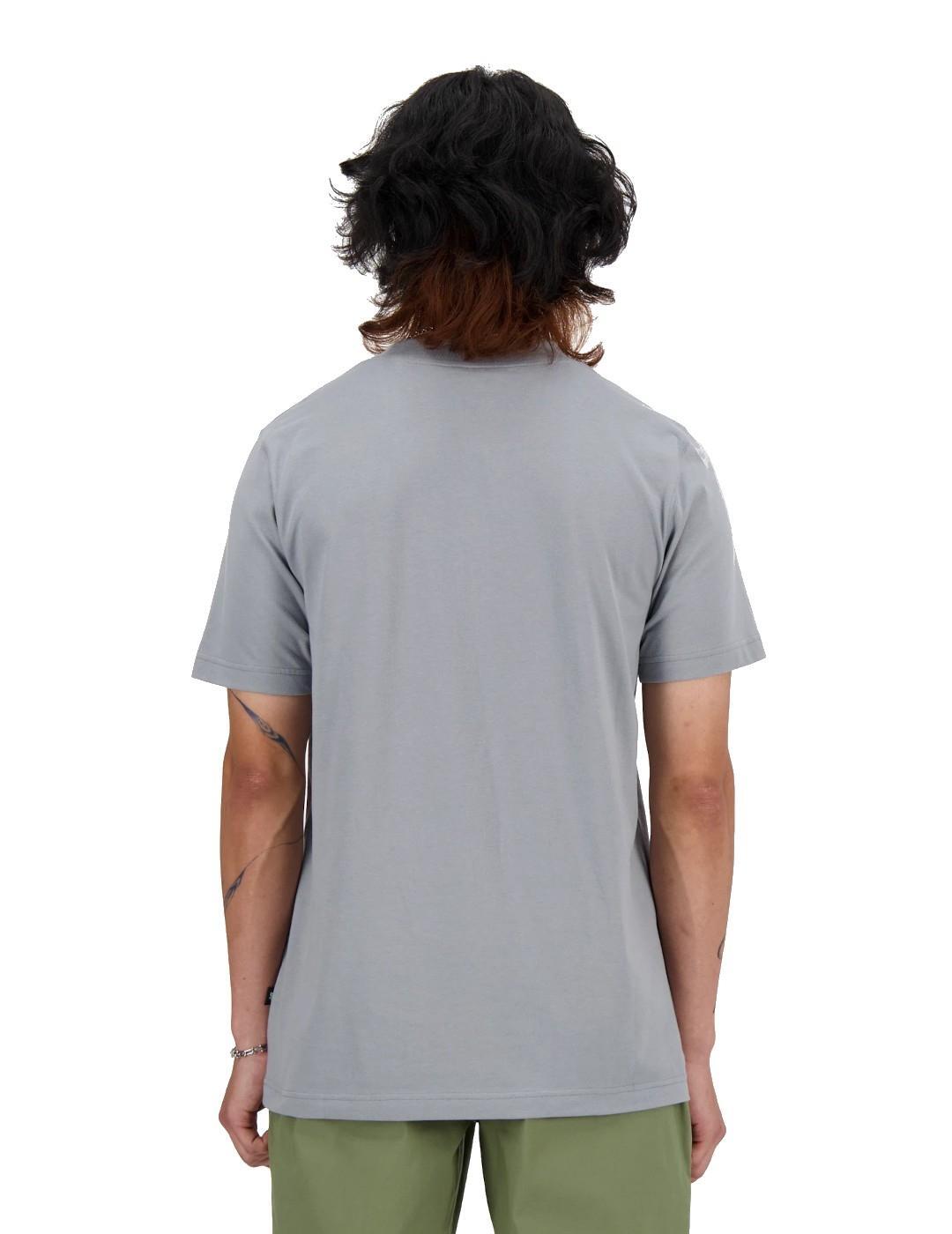 Camisetas para Hombre New balance  Gris 2/3