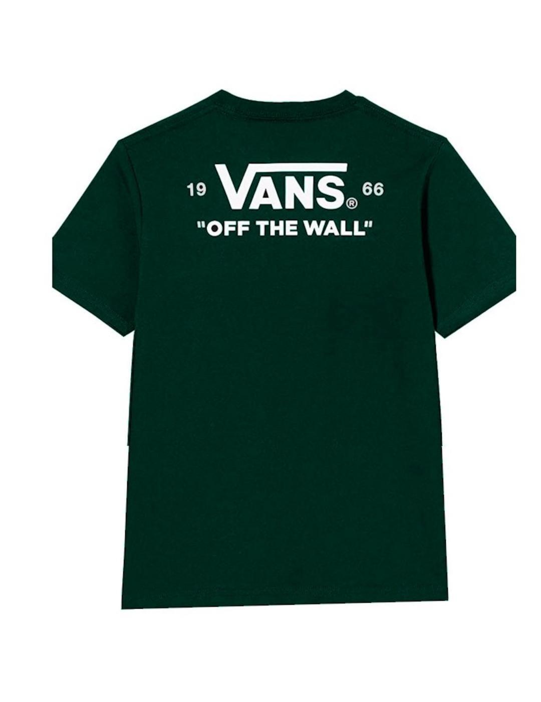 Camisetas para Hombre Vans  Verde 2/3