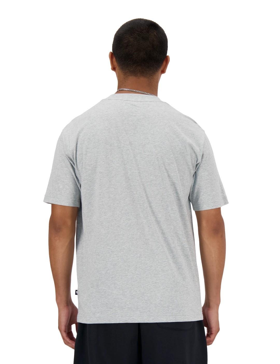 Camisetas para Hombre New balance  Gris 2/3