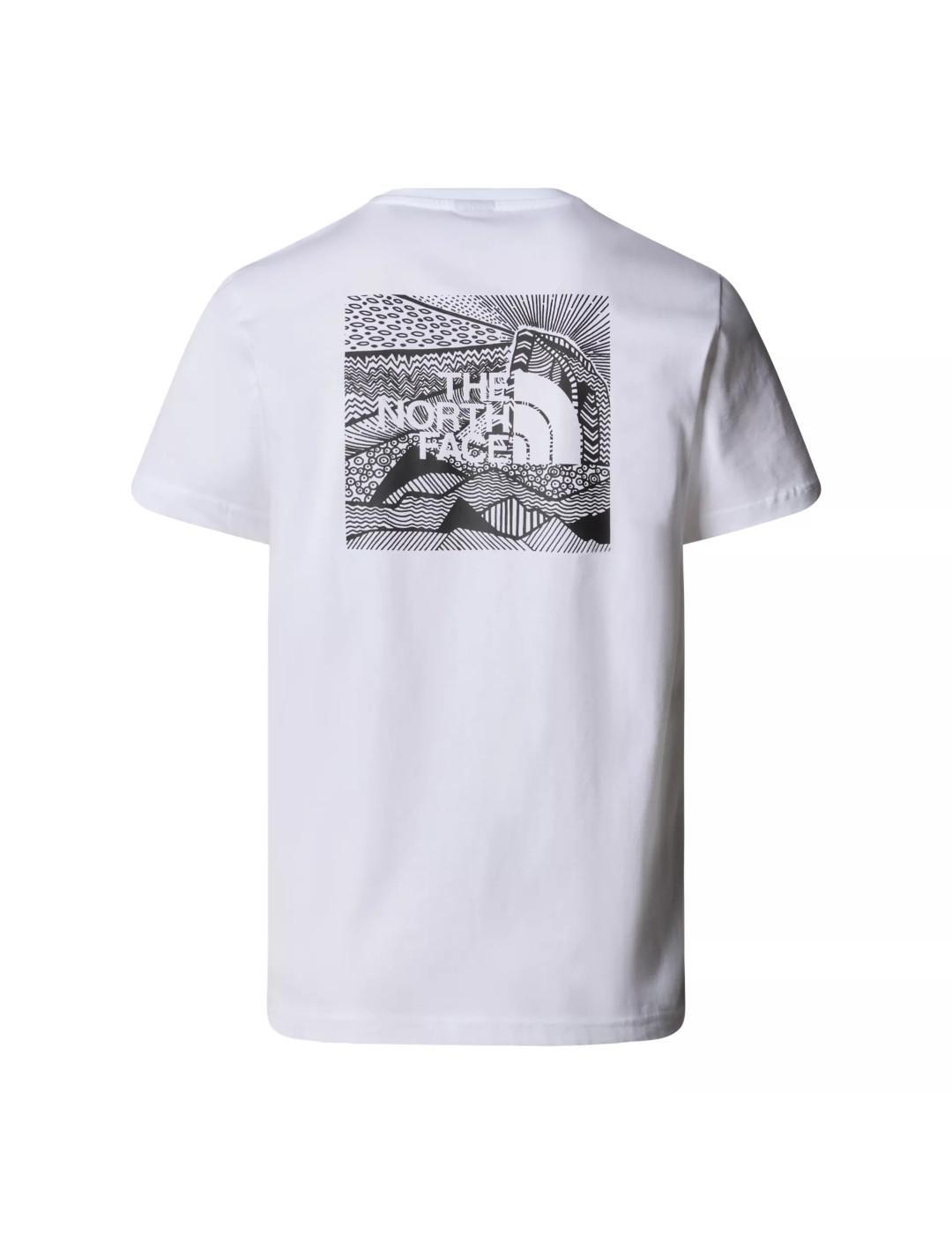 Camisetas para Homem The North Face Branco 2/5